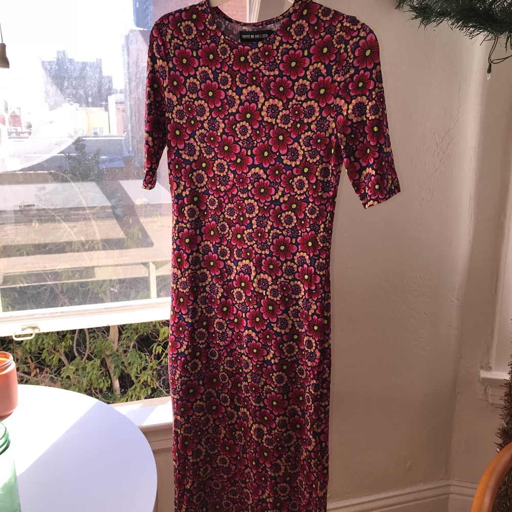 House of Holland bodycon midi dress